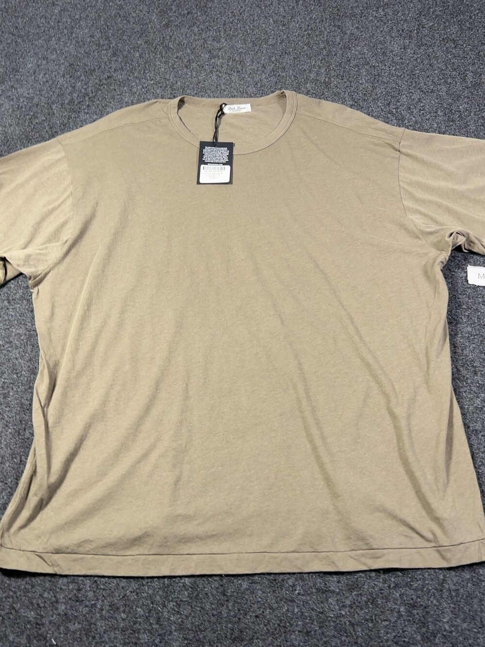 Buck Mason Japanese Deluxe Cotton Tee Dry Olive Mens Sz XL NWI Msrp108 [MC7]